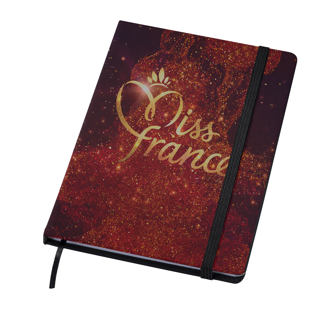 Carnet de note noir Miss France