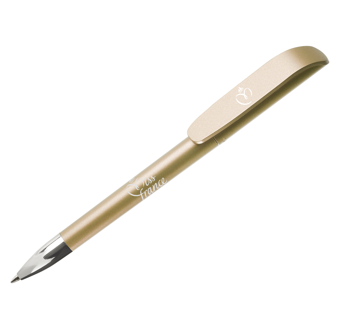 Stylo doré Miss France